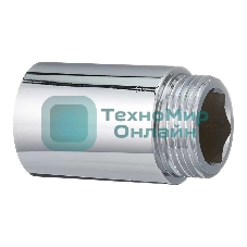 Удлинитель Aquadeel НВ 1/2'x10 мм, хромированный BFC-008-101