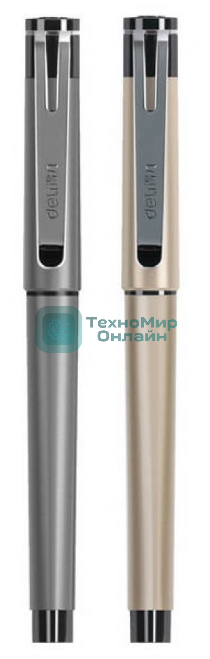 Ручка гелевая Deli S96 ассорти, d=0.7мм, черные чернила, линия 0.55мм