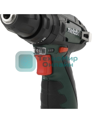 Дрель-шуруповерт аккумуляторная Metabo PowerMaxx SB 600385500, Аккумуляторный, 10,8В, Ударная