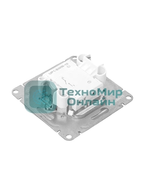Механизм выключателя EKF UP1-SWA-10 Эпика одноклавишный, алюминий