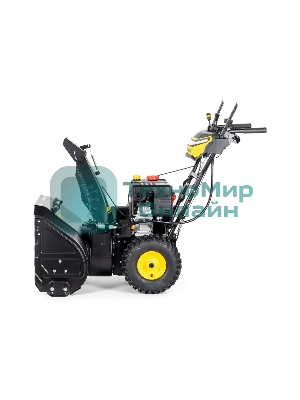 Снегоуборщик Champion ST763E (7лс, 62см, 6F/2R, колеса, 3л, 81кг, эл. стартер, фары, обогрев рук, зимн. двиг.)