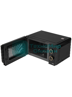 Микроволновая печь Centek CT-1559 черный, 20 л, 700 Вт, переключатели - поворотный механизм