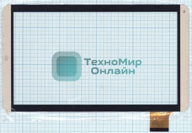 Сенсорное стекло (тачскрин) RP-449A-10.1-FPC-M1091-A1, черное