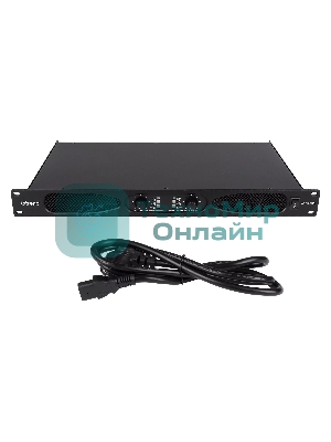 Усилитель Intrend ALS 2500 Двухканальный, 2х500Вт/8Ом, 2х800Вт/4Ом, 2х1100Вт/2Ом, 1х1600Вт/8Ом, 1х2200Вт/4Ом