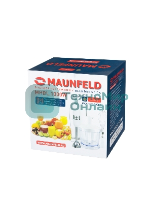 Блендер погружной Maunfeld MHBL.1000W белый, 1000 Вт
