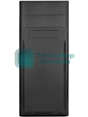 Компьютерный корпус c блоком питания 450 Ватт/Case Foxline FL-302-FZ450-U32 ATX case, black, w/PSU 450W 8см, w/2xUSB 2.0+2xUSB 3.0, w/pwr cord, w/o FAN