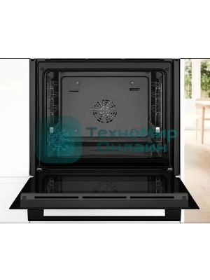 Духовой шкаф электрический Bosch HBG536EB4 черный