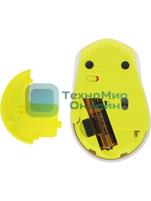 Мышь беспроводная Logitech M330 SILENT PLUS белый, 1000 dpi, радиоканал, USB, кнопки - 3