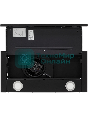 Вытяжка кухонная Krona KAMILLA T 600 BLACK (1 мотор)