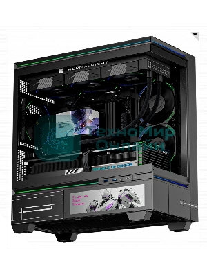 Водяное охлаждение для процессора Thermalright Wonder Vision 360 Turbo (360мм, LED, Black, ARGB/Fans: 3x120мм, 120.38CFM, 44.7dBA, 3000RPM/Pump height 107мм, 6400RPM, Rad thickness 27мм/S: 1700, 1200, 1851, 115X, 2011, 2066, AM5, AM4)