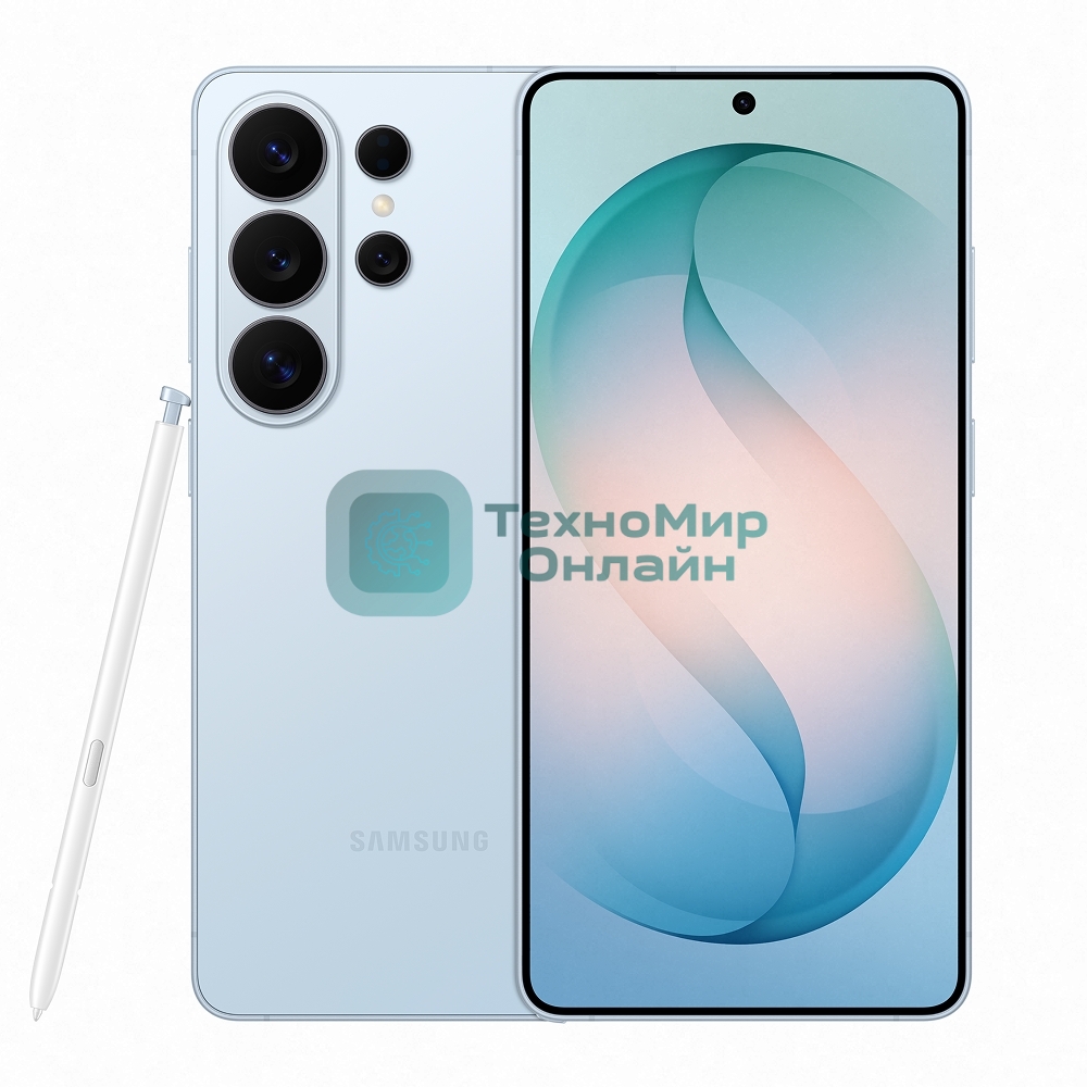 Смартфон Samsung SM-S948B Galaxy S26 Ultra 1Tb 16Gb голубой моноблок 3G 4G 2Sim 6.9