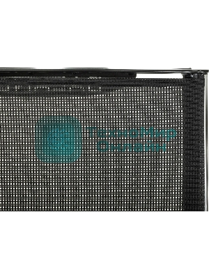 Кресло Бюрократ CH Balance-Low черный экокожа низк.спин. крестов. металл