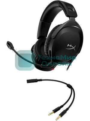 Гарнитура HyperX Cloud Stinger 2 чёрный, проводная
