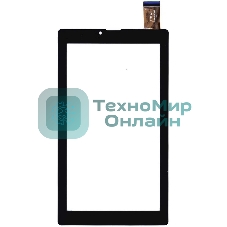 Сенсорное стекло (тачскрин) XHSNM0702308B, черное