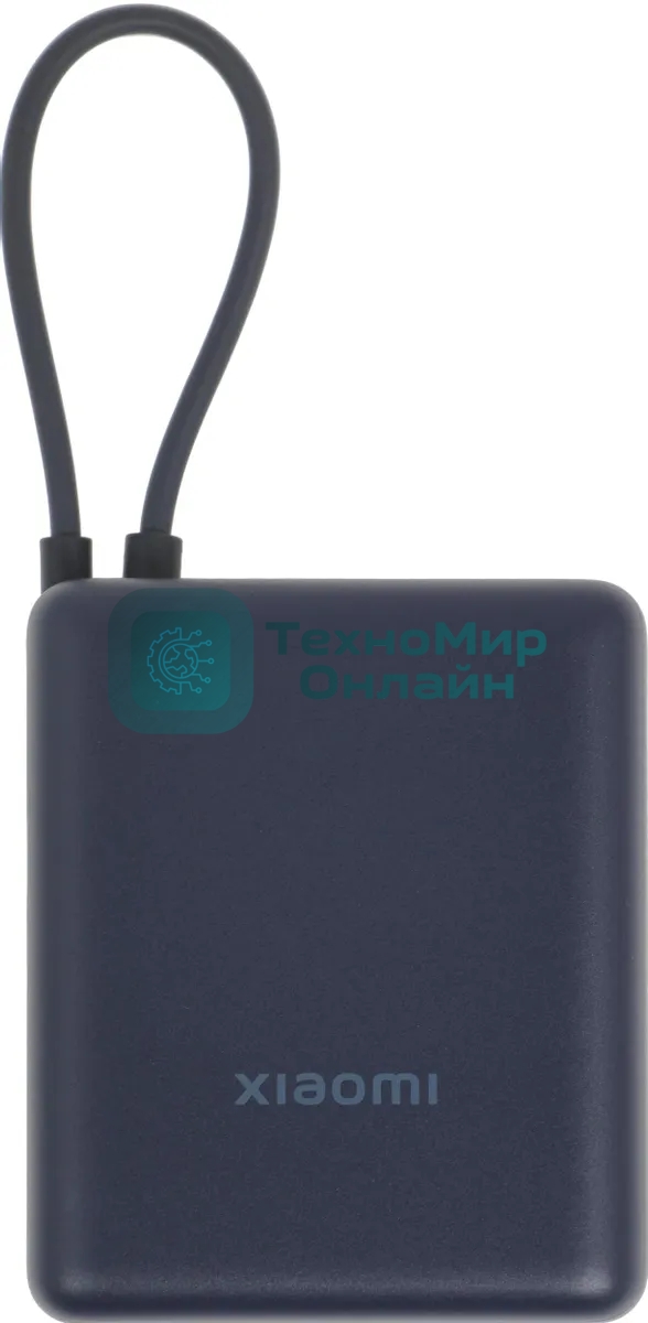 Портативный аккумулятор Xiaomi BHR9341GL 10000mAh PD 33W 3A USB-A/USB-C синий