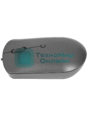 Мышь проводная Lenovo 540 темно-серый, 2400 dpi, USB-C, кнопки - 4