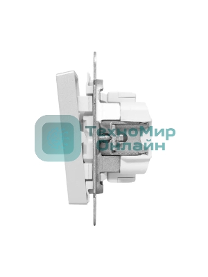 Механизм выключателя EKF UP1-SWA-10 Эпика одноклавишный, алюминий