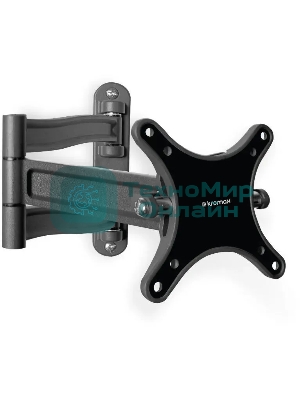 Кронштейн для телевизора Kromax TECHNO-1 темно-серый, 10