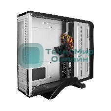 Компьютерный корпус Desktop ExeGate MI-207U-400W-8 (miniITX/mATX, БП M400 с вент. 8см, 1*USB+1*USB 3.0, аудио, черный)