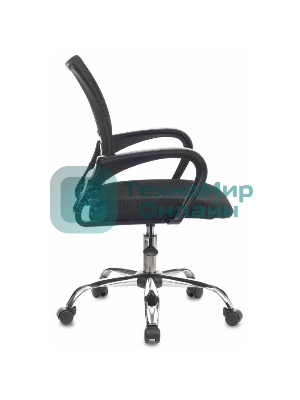 Кресло Бюрократ CH-695NLTSL черный, сетка/ткань, 120 кг, механизм качания