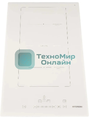 Индукционная варочная панель Hyundai HHI 3772 WG белый