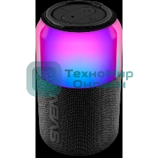 Колонка портативная SVEN PS-130 black (10 Вт, USB, Bluetooth, питание от USB/аккумулятора)