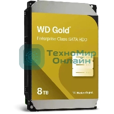 Жесткий диск WD SATA-III 8Tb WD8005FRYZ Desktop Gold 512E (7200rpm) 256Mb 3.5
