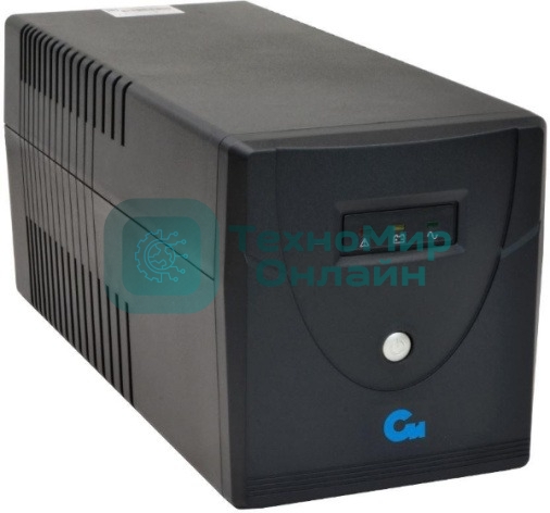 Источник бесперебойного питания Связь Инжиниринг СИПБ1БА.6-11/ЛИ Schuko 600Вт 1000ВА черный