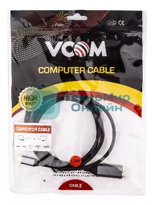 Кабель USB3.1 CM-HDMI 1.8M CU423MC-1.8M VCOM