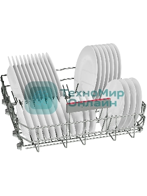 Посудомоечная машина Bosch SMS4HVI00E, серебристый, 60 см, 14 компл., сушка интенсивная, 46 дБ, класс D