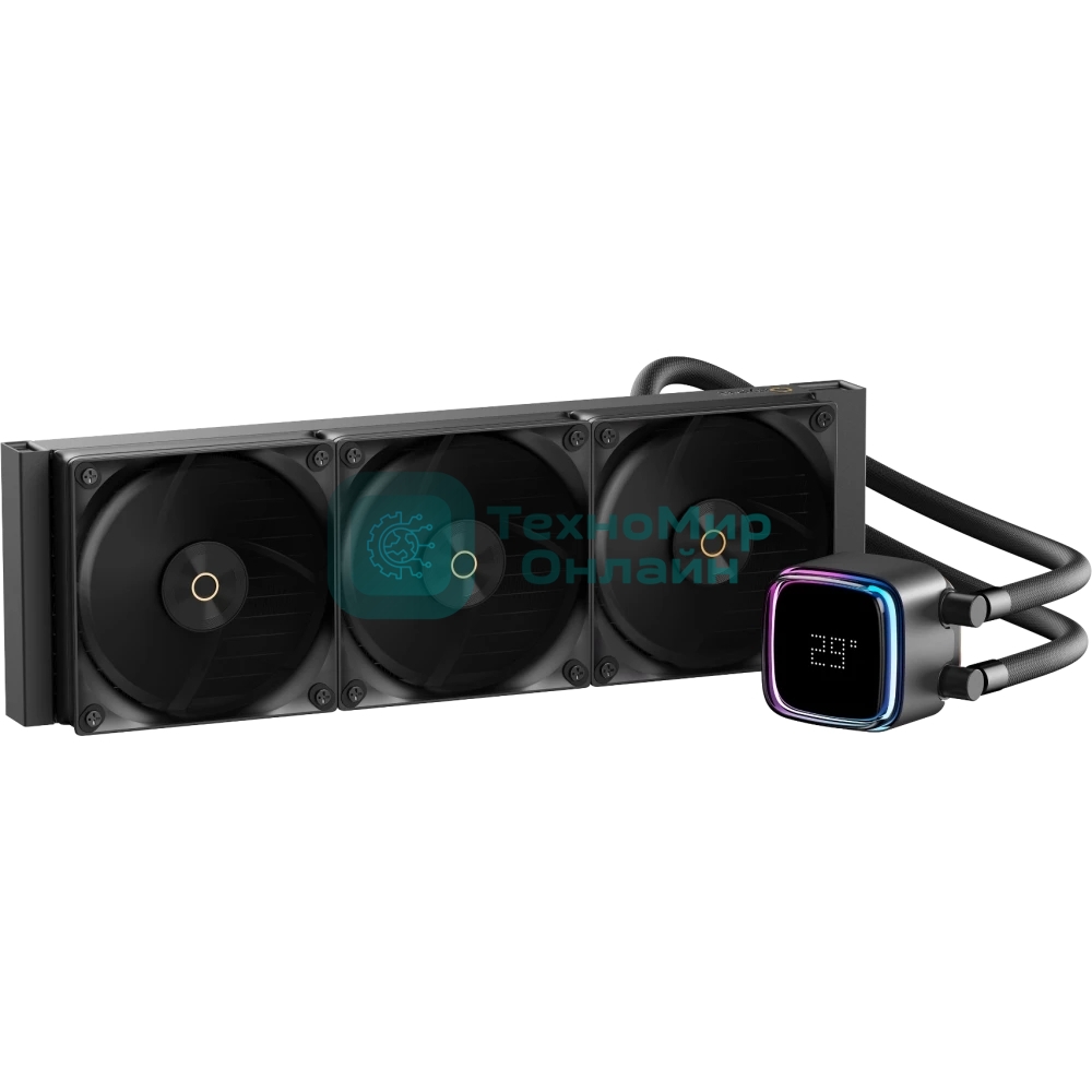 Система жидкостного охлаждения Ocypus Iota L36 BK ARGb черный 120мм алюминий+медь 2000rpm 29db 4-pin 300W