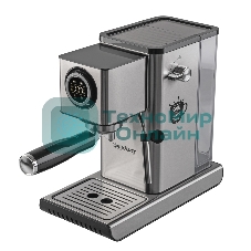 Кофеварка рожковая Endever Costa-1090 стальной, исп. кофе - молотый, 1,2 л, 1400 Вт, 15 бар