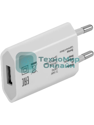 Сетевое зарядное устройство Buro TJ-164w 1A универсальное белый