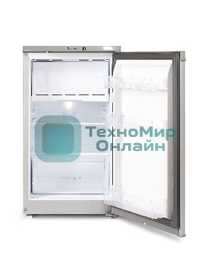 Холодильник Бирюса M408 металлик однокамерный 88/27л морозилка сверху