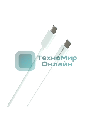 Сетевое зарядное устройство MORE CHOICE (4610196408915) NC60a 1USB-C 3.0A PD 20W быстрая зарядка для Type-C, белый