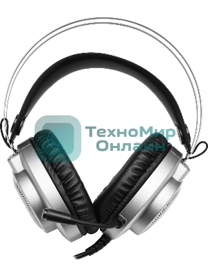 Гарнитура Bloody J200S серый, проводная, подсветка