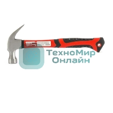 Молоток гвоздодер Matrix 450 г, боек c магнитом, фиберглассовая обрезиненная рукоятка