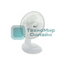 Вентилятор настольный Rix RDF-2200W белый
