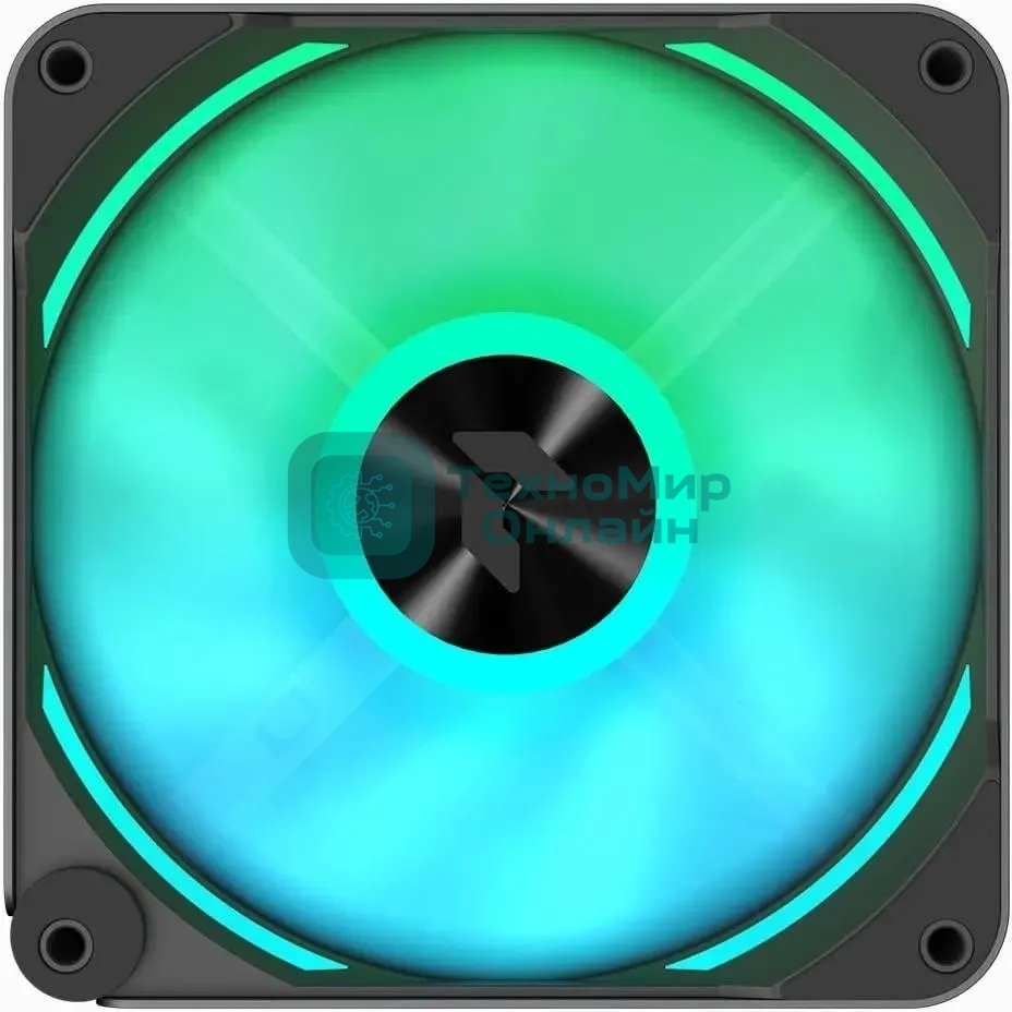 Вентилятор для корпуса Aerocool / Formula APNX FP2-120 PWM ARGb черный, 120 мм, 1800 об/мин, 33 дБ, 4 pin