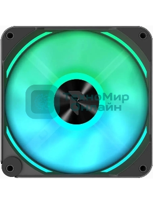 Вентилятор для корпуса Aerocool / Formula APNX FP2-120 PWM ARGb черный, 120 мм, 1800 об/мин, 33 дБ, 4 pin