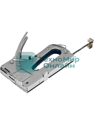 Степлер мебельный Сибртех, металлический, регулируемый, тип скобы 53, 4-14 мм