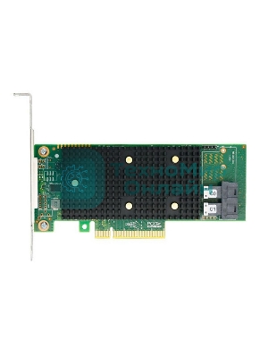 Адаптер HBA Broadcom 9400-8i SGL (05-50008-01) PCIe 3.1 x8 LP, Tri-Mode SAS/SATA/NVMe 12G HBA, 8port(2*int SFF8643), 3408 IOC