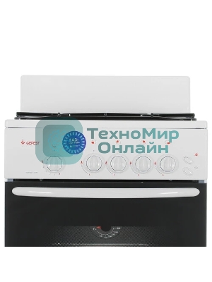Плита газовая Gefest ПГ 3200-06 К35 белый, конфорок 4 шт, духовка 42 л, 50 см x 85 см x 53 см