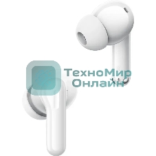 Наушники TWS Realme Buds T200 белый, внутриканальные, Bluetooth, до 30 ч