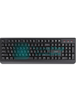Комплект клавиатура+мышь Acer OCC401 беспроводной, USB, 1600 DPI, чёрный