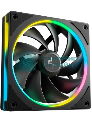 Вентилятор для корпуса Deepcool FL12 SE ARGb 120х120x25 черный 4-pin 28.67дБ (упак.:1шт) (R-FL12SE-BKAPN1-G) Ret