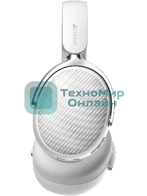 Беспроводные/проводные наушники A4Tech Bloody BH350C белый, полноформатные, Bluetooth + проводной