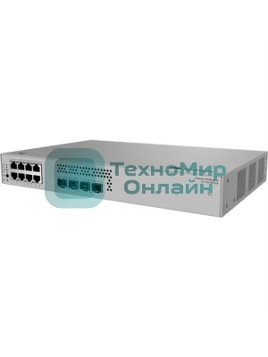 Коммутатор Huawei S310S-8P4JX (L2+, 8*10/100/1000BASE-T ports (128 W PoE+), 2*10GE SFP+ ports, 2*2.5GE SFP ports, built-in AC power, Fanless)