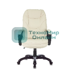 Кресло Бюрократ CH-868N OR-10 слоновая кость, экокожа