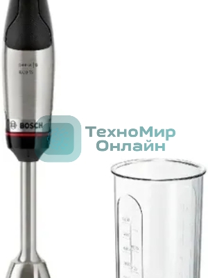 Блендер погружной Bosch MSM6M610 1000 Вт, нержавеющая сталь/черный